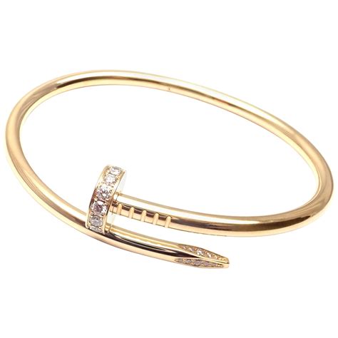 bent nail bracelet|How Cartier's Juste un Clou Bangle Became a Cult .